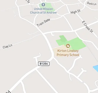 map for Outer School Ltd at Kirton Lindsey Primary School