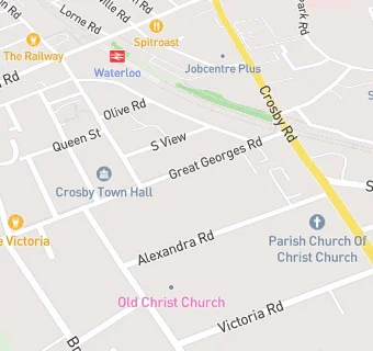 map for St Thomas Of Canterbury Church