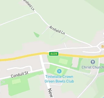 map for Tintwistle Liberal Working Mens Club