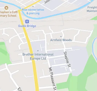 map for Kids Planet Audenshaw