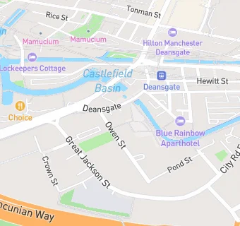 map for Deansgate Square General Store