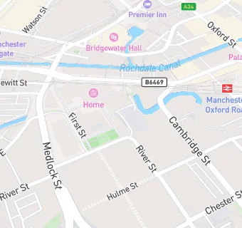 map for Vita Student Manchester Operating Company Limited