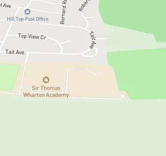 map for Sir Thomas Wharton Academy