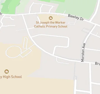 map for Parkfield School