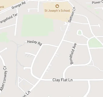 map for Rossington Tornedale Infant School