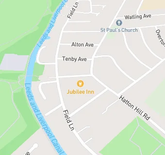 map for Jubilee Pub