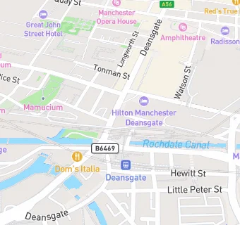 map for The Deansgate