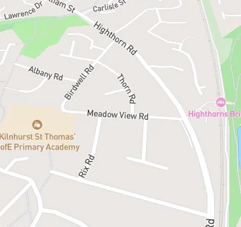 map for Kilnhurst St. Thomas CofE Primary School