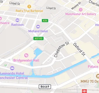 map for Slap & Pickle Burgers @ Society Manchester