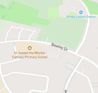 map for St Joseph The Worker Catholic Primary School