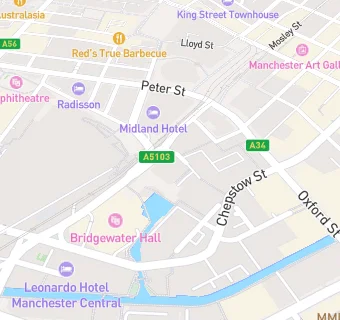 map for Vocation & Co Manchester