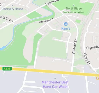 map for Bank Meadow Primary School