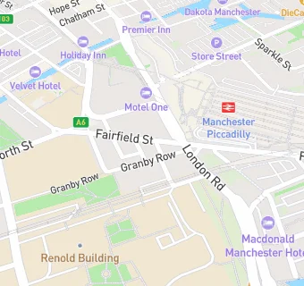 map for Alliance Manchester Business School