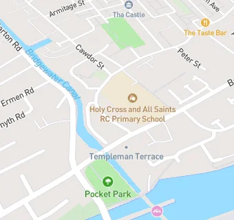 map for Holy Cross & All Saints Kitchen