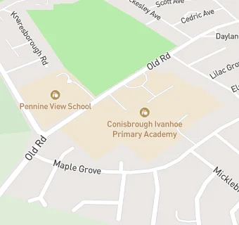 map for Pennine View School