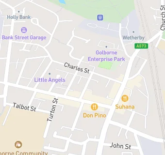 map for Golborne Community(Members) Club