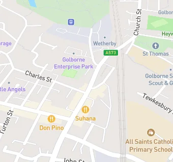 map for Golborne Late Night Chemist