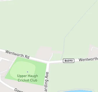 map for Upper Haugh Cricket Club