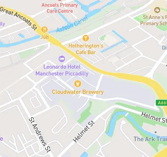 map for Cloudwater Brewery