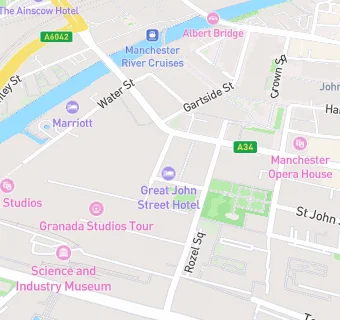 map for Great John Street Hotel