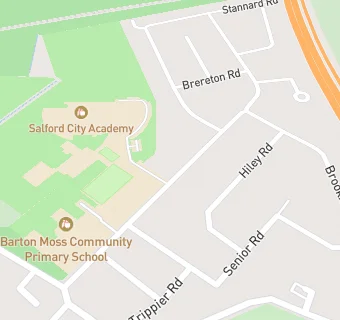 map for Canon Williamson CofE High School