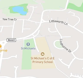 map for Rossington St Michael's CofE Primary School