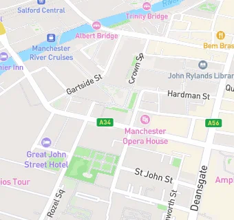 map for Crussh Fit Food and Juice Bars also T/a Wework