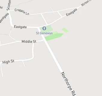 map for Scotton Village Hall