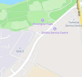 map for Greater Manchester Fire & Rescue Serv, Leigh Technical Services Centre