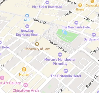 map for T4 Bubble Tea Manchester