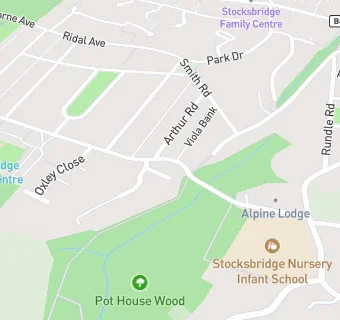 map for Alpine Lodge Nursing Home