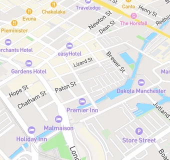 map for North Star Piccadilly