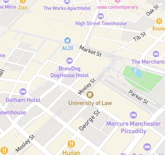 map for Manchester Souvenirs & News