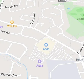 map for Asda Superstore (Golborne)