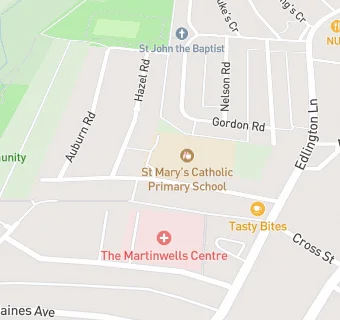 map for St Mary's Catholic Primary School, Edlington