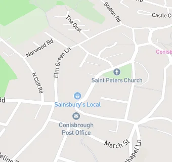 map for Sainsbury's