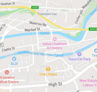 map for St Peters Social Club