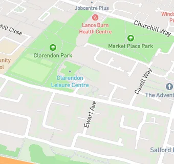 map for Clarendon Pharmacy