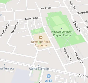 map for Seymour Road Academy