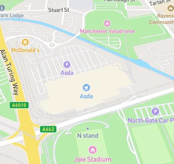 map for Asda Pharmacy