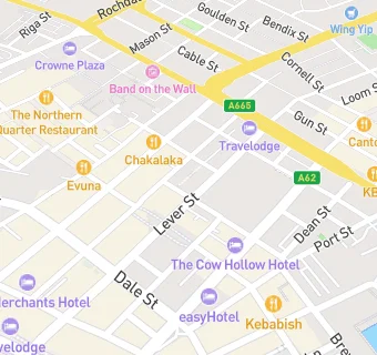 map for Mydentist, Stevenson Square, Manchester