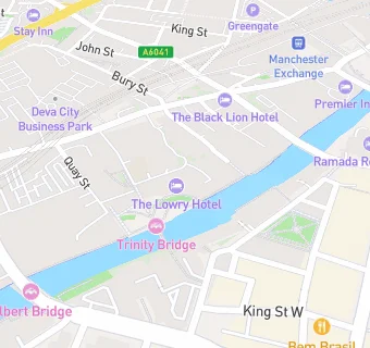 map for The Lowry Hotel Ltd