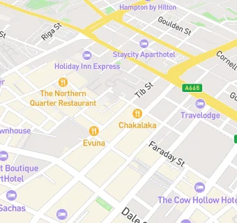 map for Tib Street Tavern