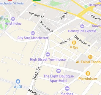 map for Arndale Shawarma