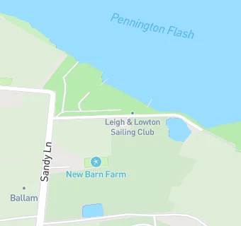 map for Leigh & Lowton Sailing Club