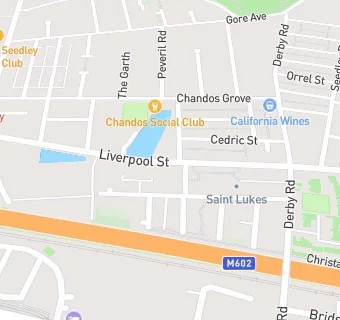 map for Salford Supermarket