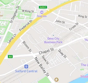 map for Blackfriars Medical Practice