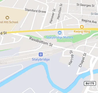 map for Stalybridge Station Buffet Bar