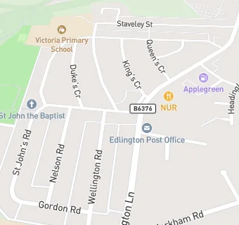 map for Edlington Convenience Store