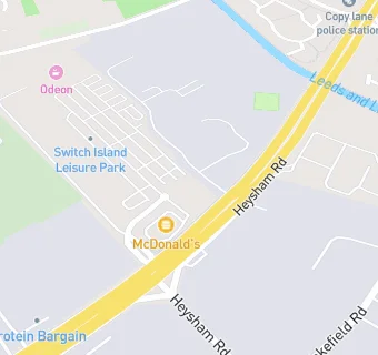 map for McDonalds Restaurant